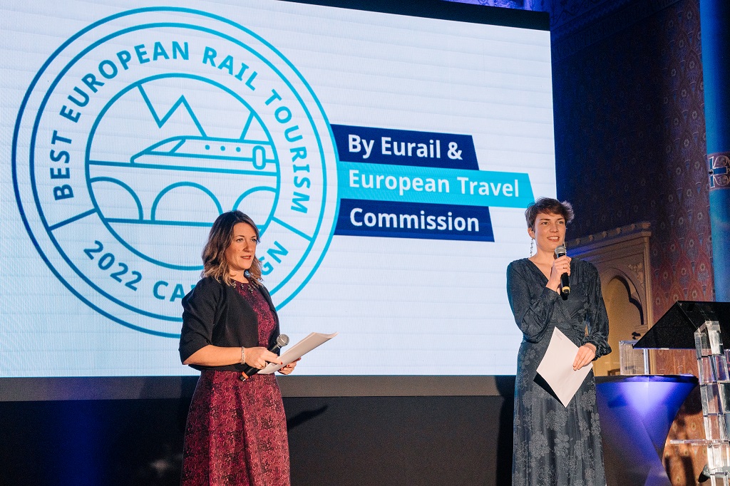 2022 Rail Tourism Awards ceremony